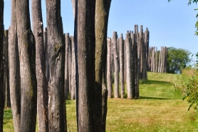 Part of the Stockade at Aztalan State Park