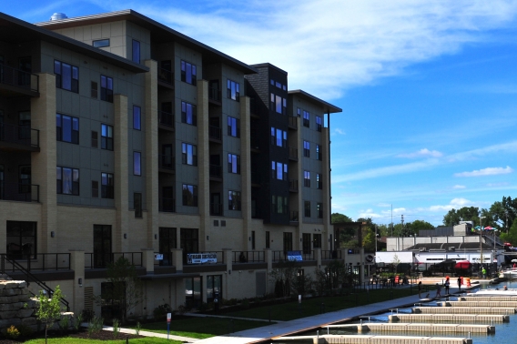 Newly-developed building