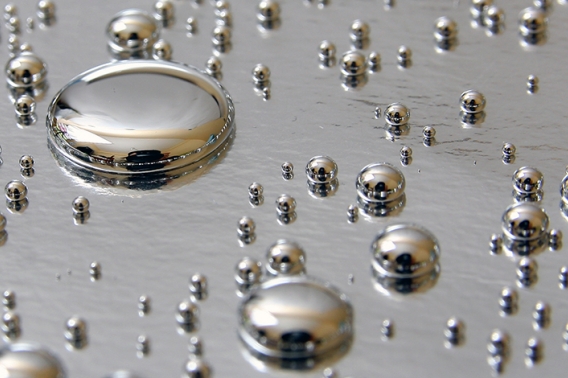 Liquid mercury