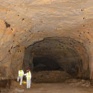 Photo of a bat hibernaculum